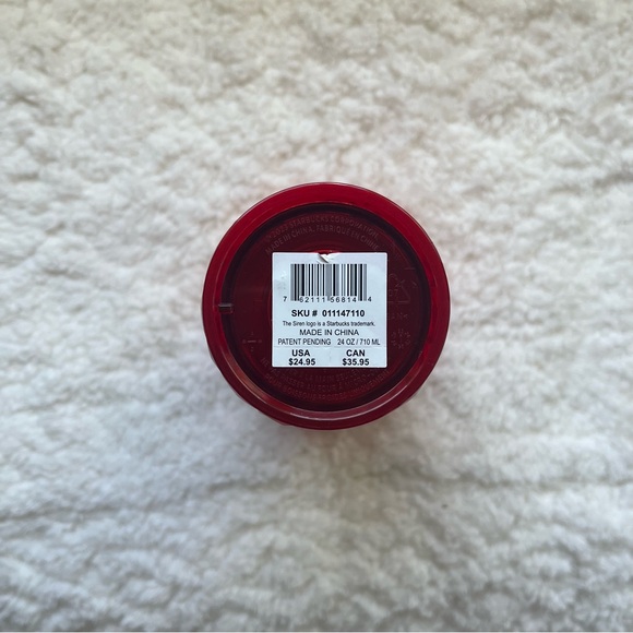 Starbucks Red Cold Cup Tumbler - Picture 4 of 4